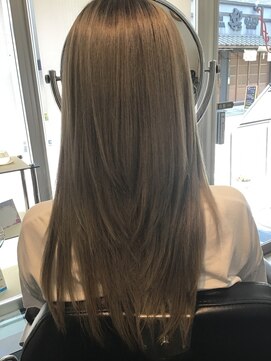 フェストフェイス アッシュ系グラデーションカラー