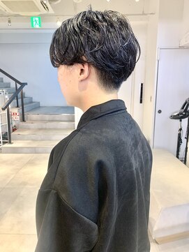 ゼスト パーク(ZEST PARK) ナチュラルパーマ センターパート 刈り上げ  吉祥寺 《宮坂紅》