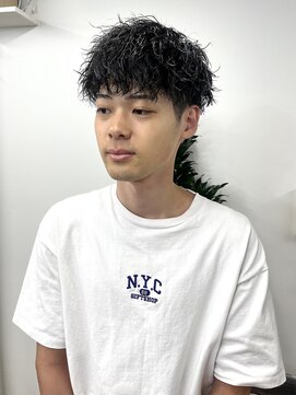 ピープスアンドスー 表参道 渋谷(Peeps&Suu.) メンズカット ツイストスパイラルパーマ ツーブロック