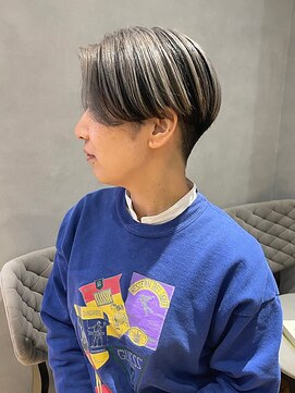 ジルバイジアン(JILL by GIEN) デザインカラー/ハイライト/マッシュボブ