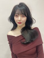 ボタン シブヤ(VOTAN SHIBUYA)&nbsp;10代20代韓国内巻きくびれレイヤーロング　小山