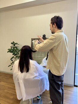 シキ(Shiki)の写真/【反町駅徒歩5分】仕上げまで責任をもって担当してくれる◎丁寧なカウンセリングでなりたいを叶えます＊