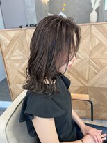 ブーケ(bouquet)&nbsp;ブリーチなしオリーブアッシュ/髪質改善カラー/ウル艶カラー