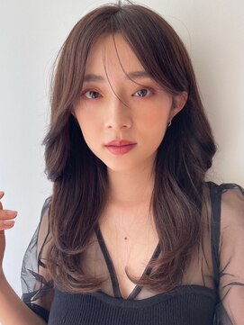 カインド 南青山(hair&make up KIND) 韓国風巻き髪ヘア　前髪あり　レイヤーカット