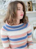 ニュアンスパーマグレーベージュくびレイヤーh3上尾20代30代40代