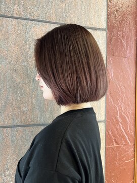 タヤ 今泉店(TAYA) 髪質改善カラー ピンクブラウン