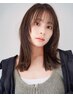 yurika 指名限定☆【コテ仕上げ無料♪】カット＋カラー＋ハホニコTr