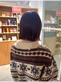 切りっぱなしボブ ボルドールビー