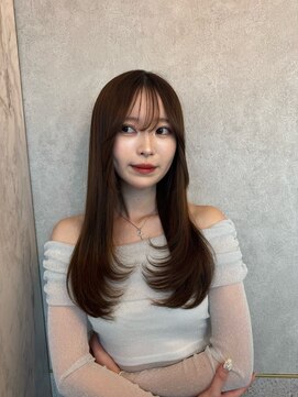 ハローバイシー 仙台(Hello by Sea) メルティカラー×フェミニンロング[似合わせカット/レイヤー]