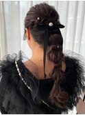 【ChaoMICHI sachika】 ヘアセット ローポニー