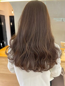 ローレンアオ(LOREN AO) 黒髪/ボブルフ/ネビージュ/小顔/ワンレン/栄/髪質改善/前髪