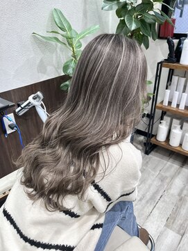ベルヘアーデザイン 堺東(Belle hair Design) コントラストハイライト/レイヤーカット/外国人風/ハイライト