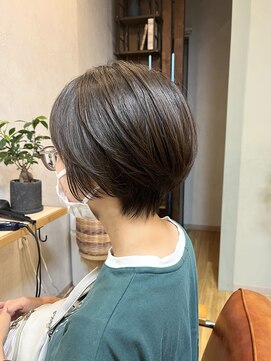 ランプヘアーデザイン(LAMP HAIR DESIGN) 【大森 智博】丸みショート