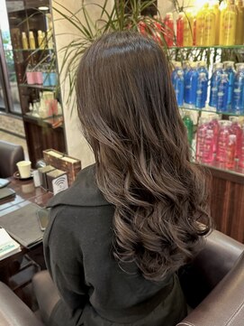 キャラ 池袋本店(CHARA) ロングでコテを使うの大変？ならコテ巻き風パーマがおすすめ！！