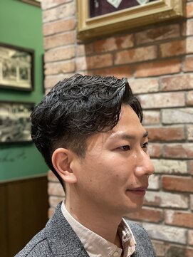 アントレース 東池袋店(UNTRACE) 七三パーマ　メンズ/バーバー/理容室