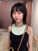 ニカ(NICA)&nbsp;【NICA】ラベンダーカラー×ボブ＊緒方