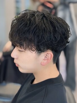 ネクストメンズ 表参道(NEXT men's) サーフカール／スパイキーショート/ブルーブラック/表参 道