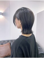 グランドライン(GRAND LINE) 《GRANDLINE友田千栄》外ハネミディアムヘア くびれスタイル