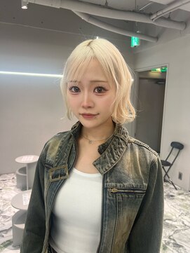 ジェム(GEM) 【hinana】ホワイトブロンド