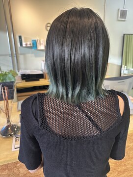 インナーカラー/カット/ボブ