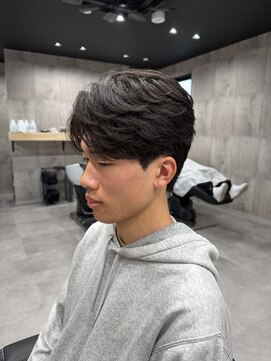 ザスーツブラザーズ(THE SUITS BROTHERS) MEN'SHAIRウルフカルマパーマメンズショートイージーパーマ