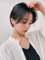 シンス 銀座(since)&nbsp;小顔似合わせカット/黒髪ハンサムショートボブ【銀座駅】