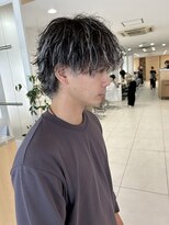 ヴァンカウンシル 金山(VANCOUNCIL kanayama) ホワイトグレージュミニウルフデジタルパーマSH21