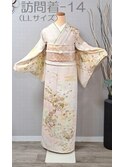 レンタル訪問着-14(Lサイズ)　雪輪
