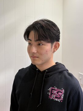 ビューバイネオリーブ 用賀店(Beau'r by neolive) サーフカール刈り上げセンターパートリバースセンターパート