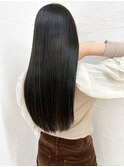 20代30代髪質改善ロイヤルストレート☆ストレートパーマ艶感