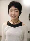 【riNa】ショートカット.耳掛けショート.ショートボブ