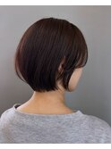 大人可愛いナチュラルショート