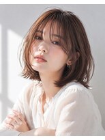 エトネ ヘアーサロン 仙台駅前(eTONe hair salon) ミディアムボブ 20代30代40代