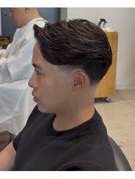 グルーマーズトウキョウ 渋谷店(GROOMER/S TOKYO) ラフカール リバースセンターパート ニュアンスパーマ メンズ