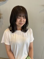ニナル(Ninal)&nbsp;透け感たっぷり♪グレーインナーカラー