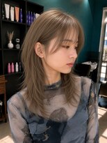 デビュー バイ アミ 北中城(debut by A.M.I) ダークパープル/ナチュラルショート/ミルクブラウン/夏/北中城