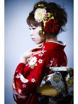 リオ(rio) 成人式アップスタイル