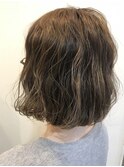 くしゃっとパーマ