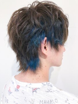 アマンドール(Aman D'or) メンズインナーブルー