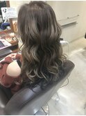 ちらっとブルーインナーカラー