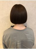 髪質改善×ミニボブ