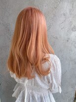 プライベートサロン キッテ(private salon kitte.)&nbsp;【private salon kitte.】AZUMI　シャーベットオレンジカラー