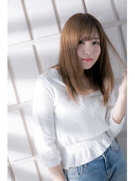 ジャストヘア ラポール 北久里浜店(just hair RAPPOR) 内巻きナチュラルストレート　オージュアトリートメント