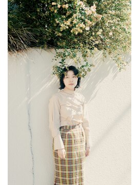 ポテト(potato) ニュアンスパーマ × ミディアムボブ