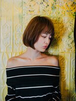 アラワラブルー(arrawarra blue)&nbsp;ナチュラルワンカールボブ/20代/30代/40代/50代/倉敷/白楽町