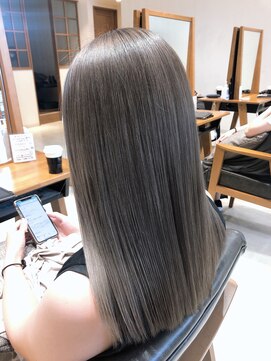 ネイロ 錦糸町(NeiRo) 前髪カタログくびれミディイヤリングカラーラベンダーカラー