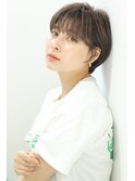 今期流行りの「ブラウンショート」