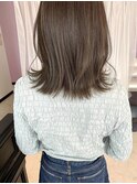 ナチュラルハイライト×olive beige