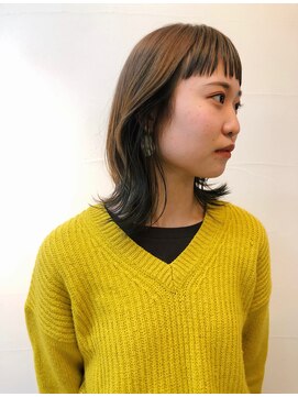 モロコ 神保町 小川町店(moloco) 大人ガーリー/似合わせカット/ダークアッシュ【神保町/ 九段下】