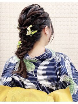 ギャラリーアンジュ 梅田店(Gallery Ange) 浴衣／ヘアセット／編みおろし